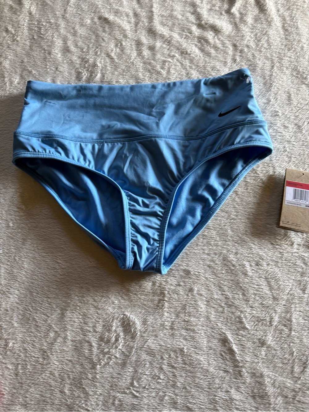 Reebok Swim Move To Zero Blue swim Bottoms NWT L